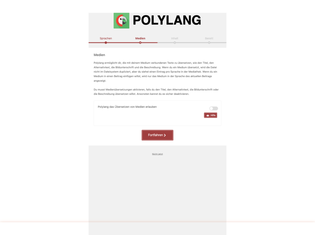 Bild 4 -Wizard Schritt Medien